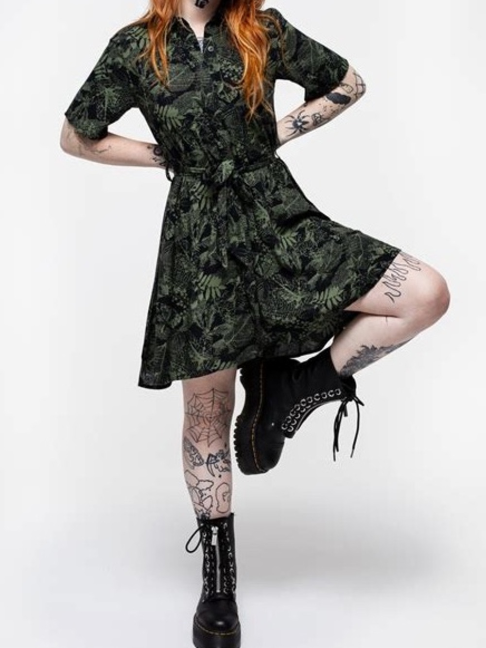 Disturbia Daphne mini shirt dress